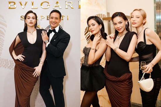 Hồ Ngọc Hà 'tuyệt đối điện ảnh' sang át 2 hoa hậu đình đám khi chung hình