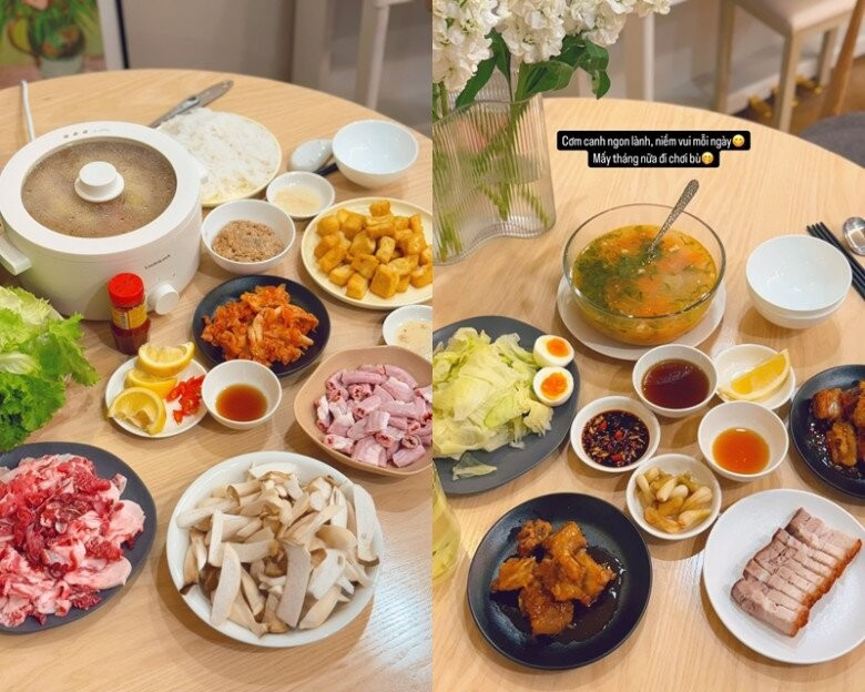 MC Mai Ngọc tiết lộ cân nặng ở tháng cuối thai kỳ, tiết lộ thực đơn toàn món đơn giản, dễ làm, dinh dưỡng 'vào con không béo mẹ'- Ảnh 3.