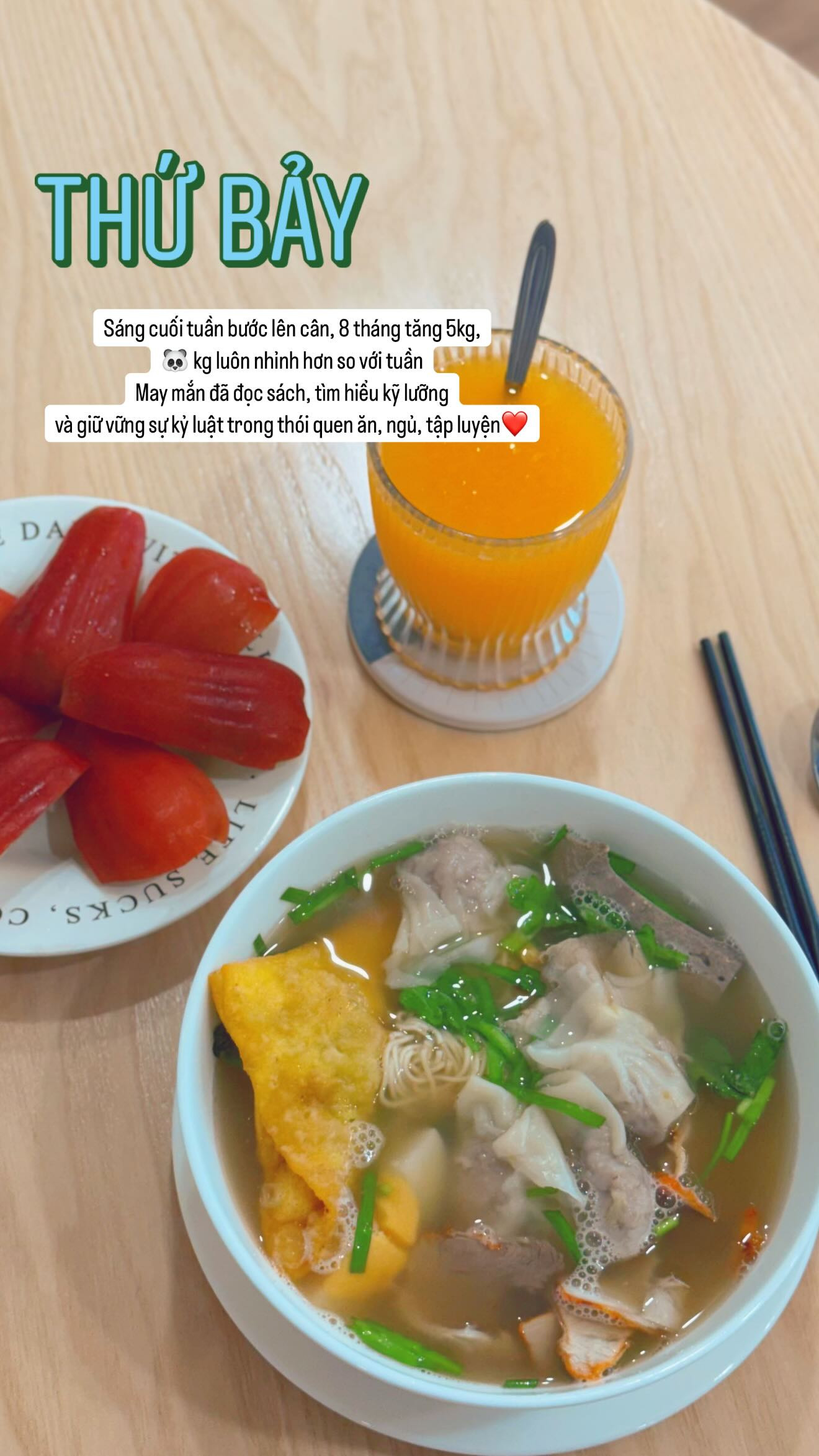 MC Mai Ngọc tiết lộ cân nặng ở tháng cuối thai kỳ, tiết lộ thực đơn toàn món đơn giản, dễ làm, dinh dưỡng 'vào con không béo mẹ'- Ảnh 9.