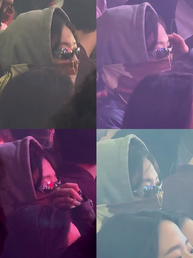 Người yêu tin đồn lộ rõ ánh mắt si mê khi đến ủng hộ Lisa diễn