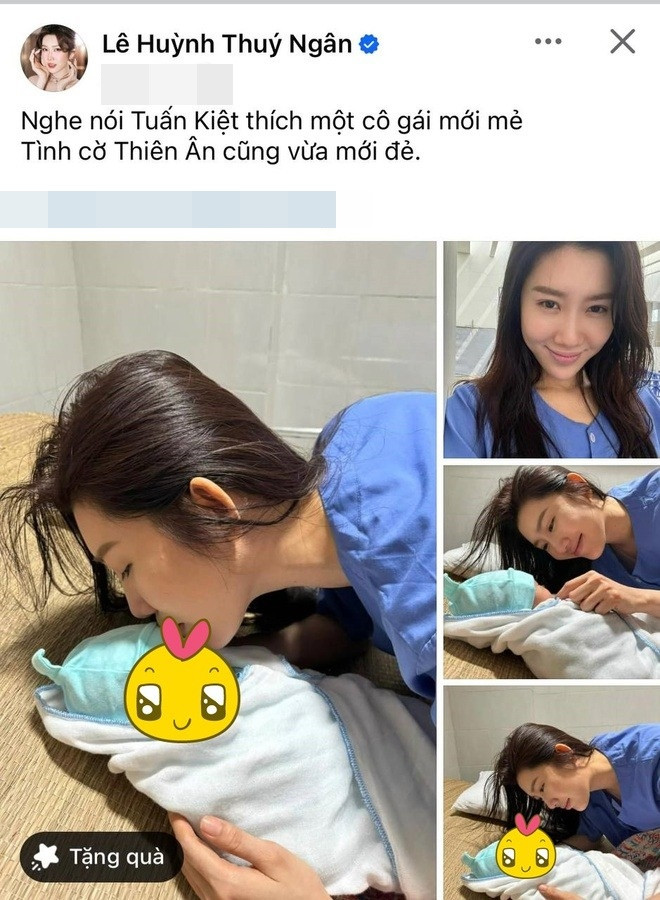 Phản ứng của Thúy Ngân trước nghi vấn có bầu với bạn trai tin đồn