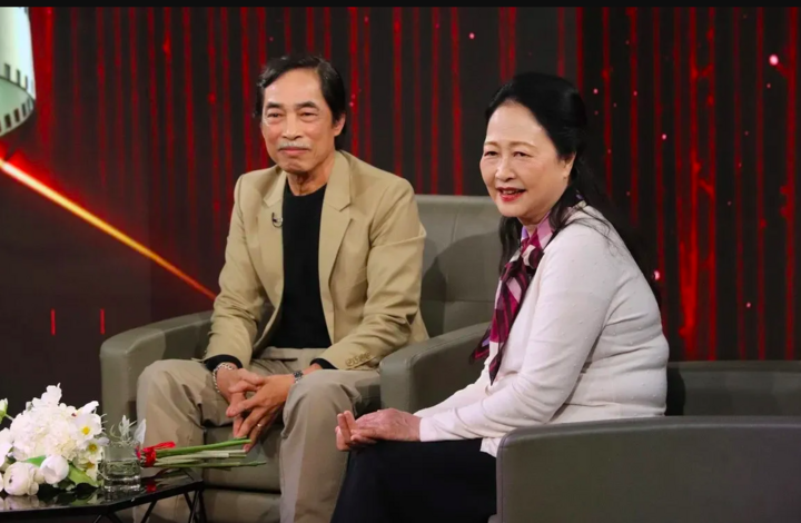 Hai nghệ sĩ đã có những giây phút nhớ lại kỷ niệm khi cùng đóng bộ phim