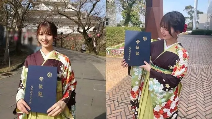 Nakashima đã hoàn thành việc học và nhận bằng tốt nghiệp. (Ảnh: QQ.com)