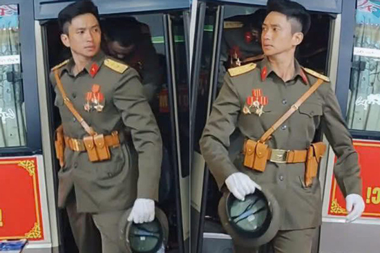 Đã có 'in4' chàng quân nhân siêu đẹp trai đang nổi khắp MXH với clip 3 giây bước xuống ô tô