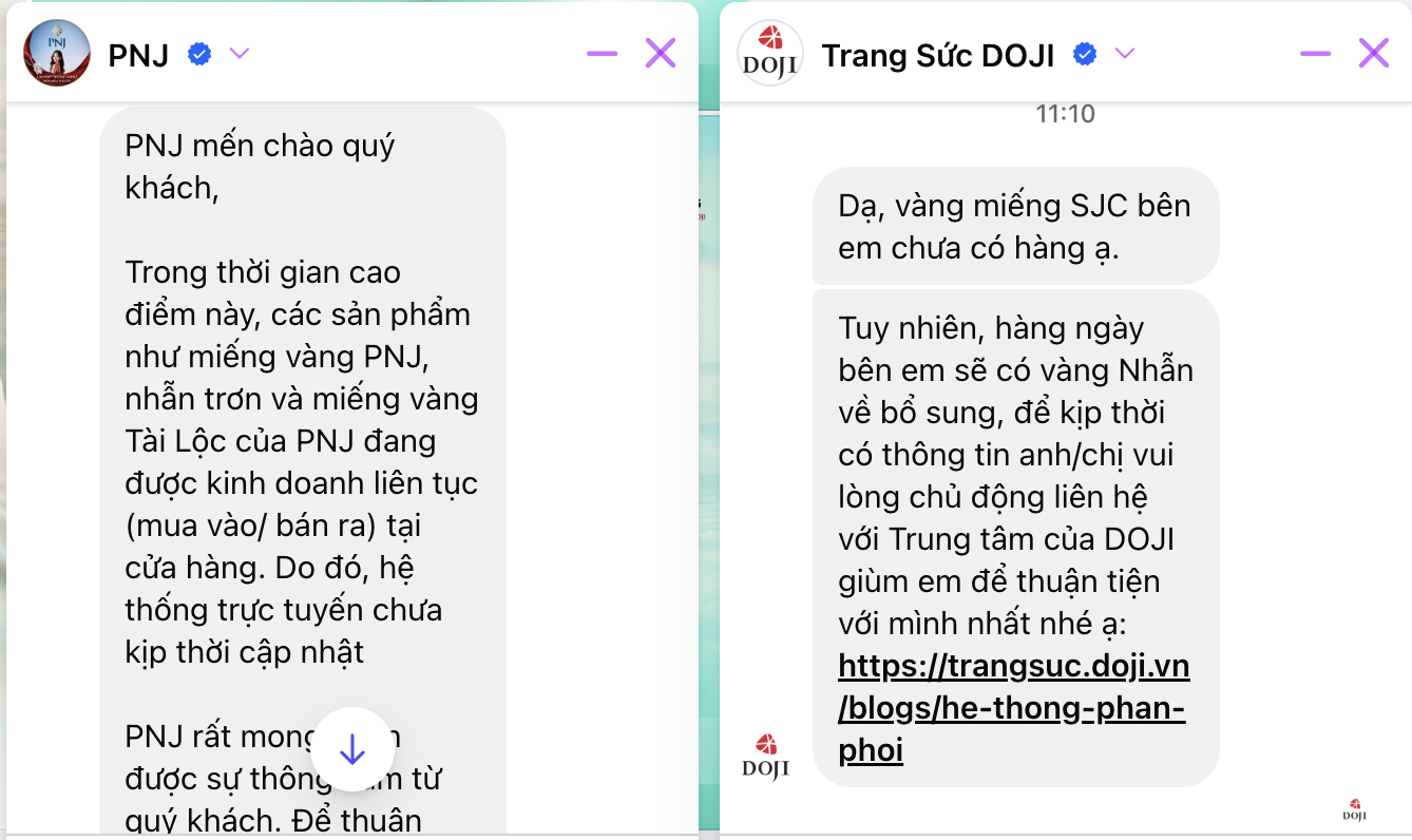 Nhiều cửa hàng lớn đồng loạt báo hết vàng để bán, điều gì đang xảy ra?- Ảnh 4.