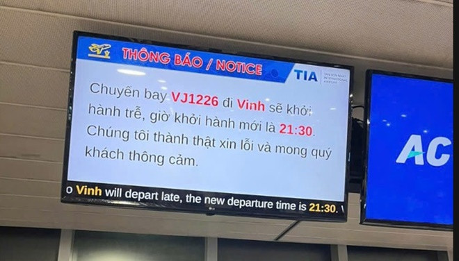 Khách Than Phiền Chuyến Bay Bị Chậm, Rồi Hủy Ở Sân Bay Tân Sơn Nhất Chuyen Bay1.Jpg