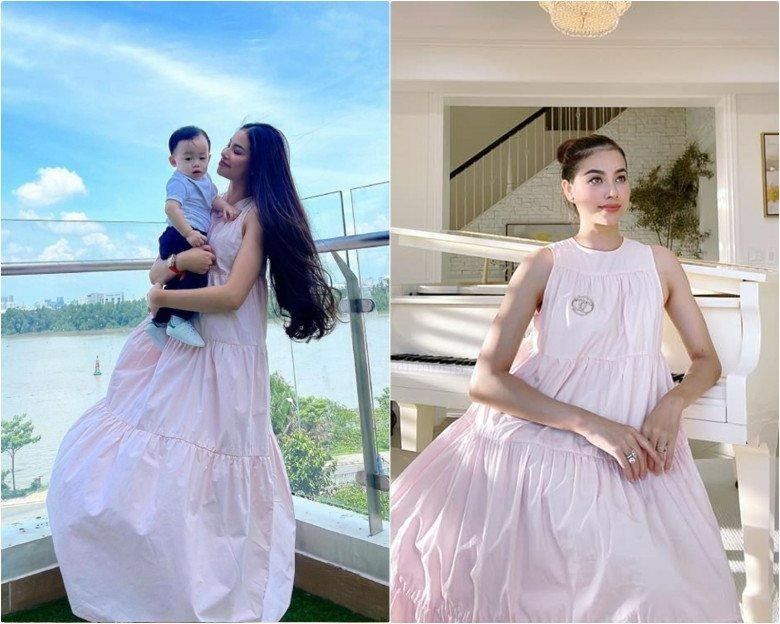 Có chồng đại gia Phạm Hương vẫn trung thành thói quen diện đi diện lại đồ cũ