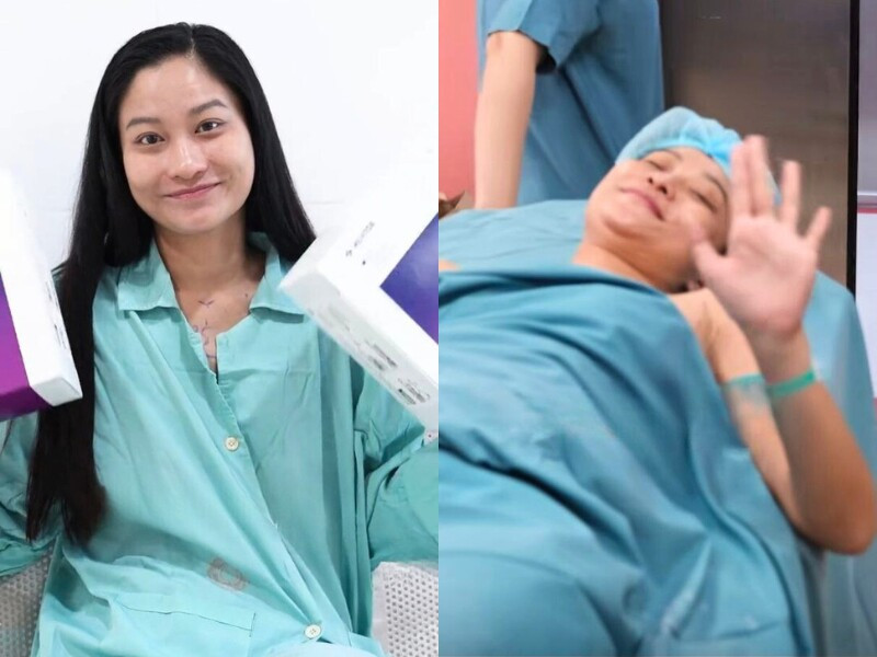 Tình trẻ 9X của NS Việt Anh mặc bikini nhỏ xíu khoe vòng 1 tốn trăm triệu trùng tu