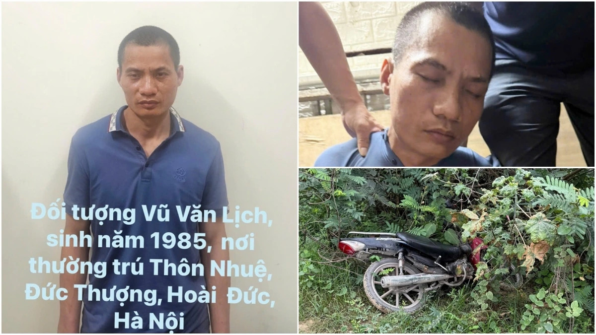 nhung hinh anh ve viec bat giu nghi pham cuop ngan hang o ha noi hinh anh 7