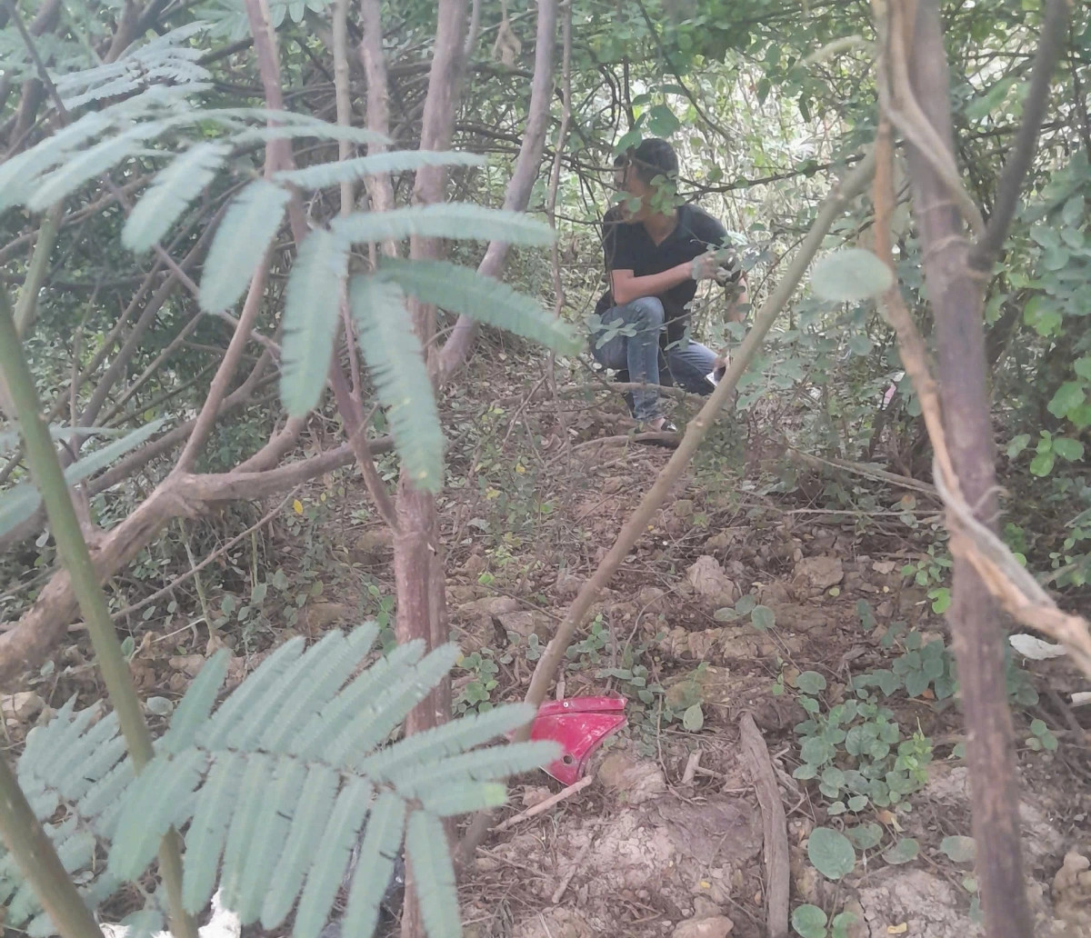 nhung hinh anh ve viec bat giu nghi pham cuop ngan hang o ha noi hinh anh 6