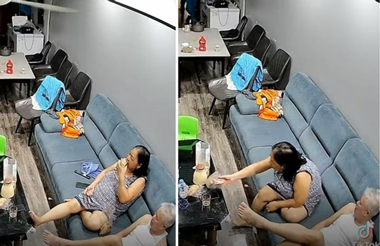 Thấy con dâu về, mẹ chồng giấu vội gói bánh trên bàn, chối 'không ăn': Đoạn camera 'viral' khắp MXH