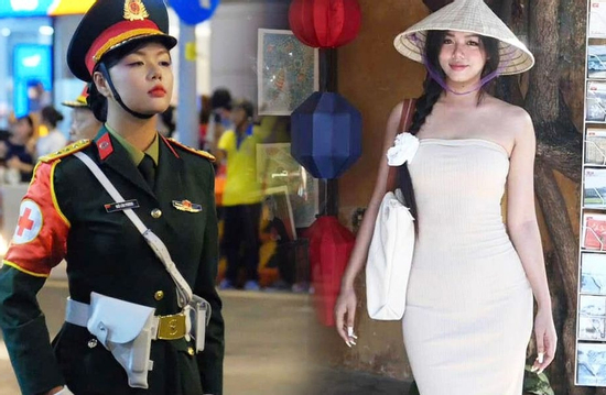 Nữ Trung úy cao 1m73 tham gia diễu binh 30/4, dân tình tấm tắc 'thiếu mỗi vương miện là thành Hoa hậu'