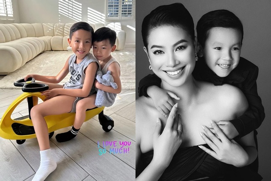 Cậu cả nhà Phạm Hương trổ mã khôi ngô, thừa hưởng 1 đặc điểm từ gene mẹ