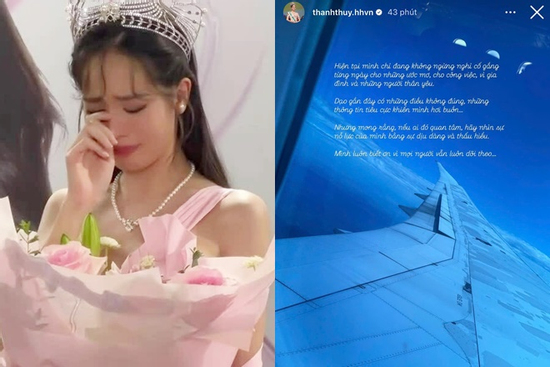 Hoa hậu Thanh Thủy viết tâm thư, lộ rõ dấu hiệu bất ổn giữa tin đồn hẹn hò Negav