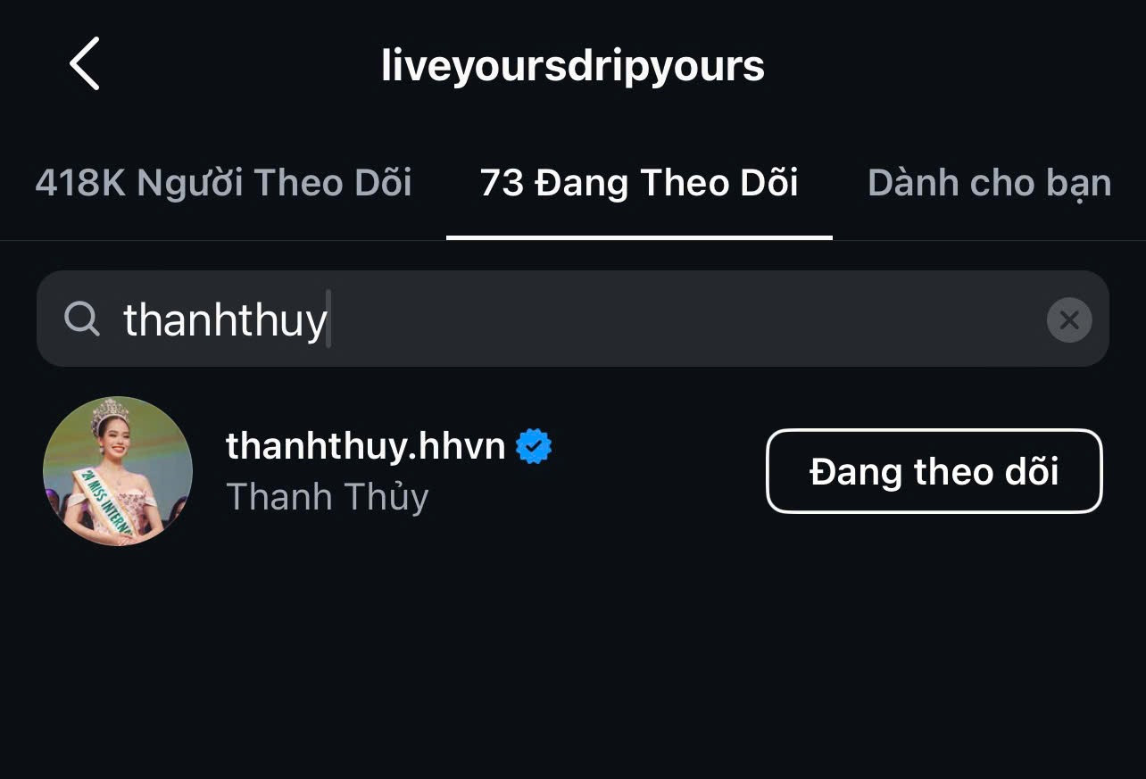 Hoa hậu Thanh Thủy có động thái gây chú ý giữa tin đồn hẹn hò Negav