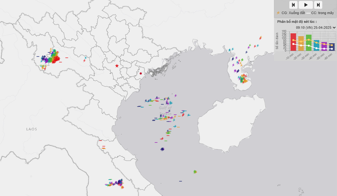Miền Bắc xảy ra hơn 23.000 cú sét đánh, cảnh báo hiện tượng còn lặp lại - Ảnh 1.
