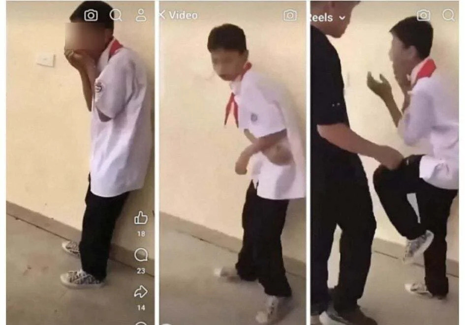 Nam sinh lớp 6 bị bạn đánh dã man ở Bắc Giang vì mâu thuẫn trong việc mua bán xe đạp điện - Ảnh 1.