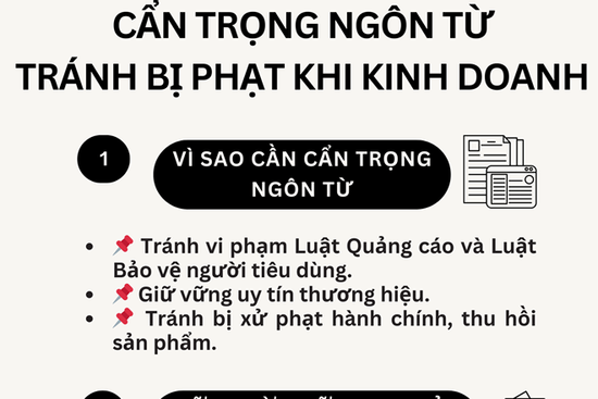 Chỉ vì 3 từ quen thuộc này khi quảng cáo mà nhiều thương hiệu phải nộp phạt
