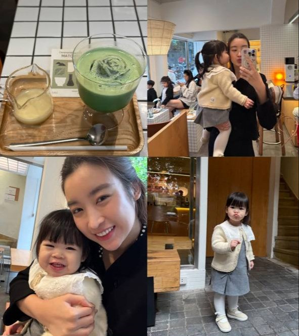 Cưng xỉu khoảnh khắc Đỗ Mỹ Linh bên chồng đại gia phiên bản mini