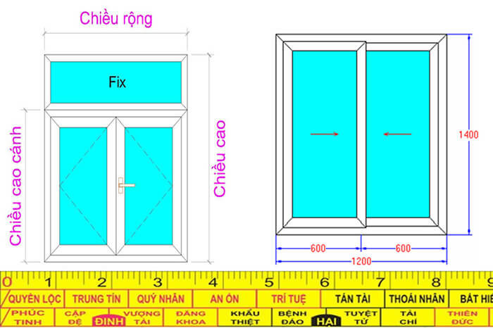 Kính thước cửa sổ chuẩn phong thủy hút tài lộc cho gia chủ- Ảnh 6.