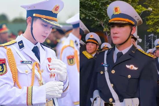 Danh tính cực phẩm quân nhân ở lễ diễu binh nổi khắp MXH, ngoại hình 'tuyệt đối điện ảnh'