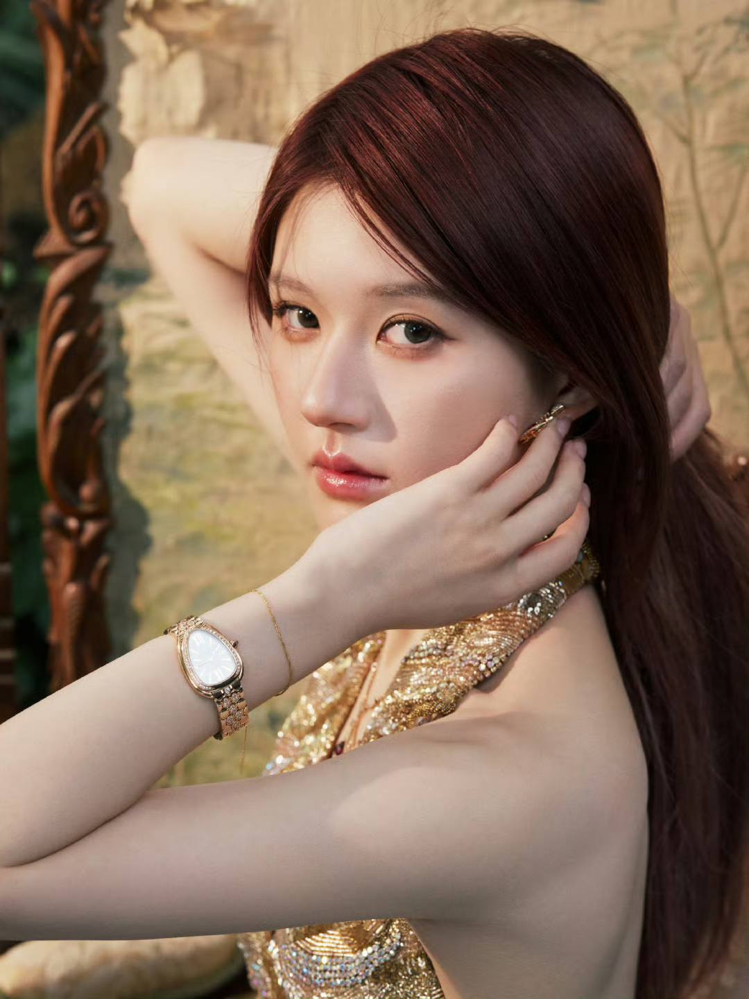 Triệu Lộ Tư tiếp tục tự trang điểm để tham dự sự kiện, vẫn 'ghi điểm' vì điều này - Ảnh 7