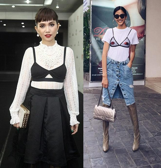 Huyền Baby gây sốc với mốt mặc bikini tí hon ra