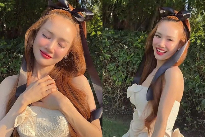 Nhã Phương bị phong ấn nhan sắc vì khuyết điểm tóc thưa lộ rõ qua cam thường