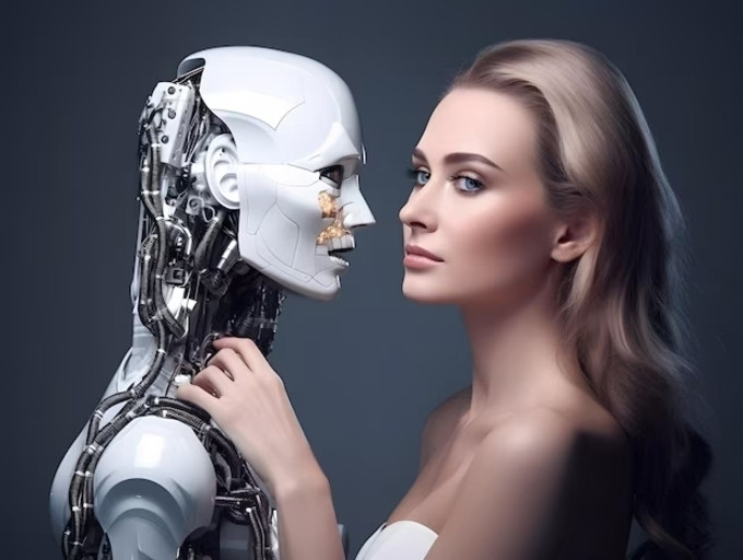 Người phụ nữ kết hôn vứoi công cụ trí tuệ nhân tạo vì người chồng cũ thường xuyên lạnh nhạt. (Ảnh minh họa: Freepik)