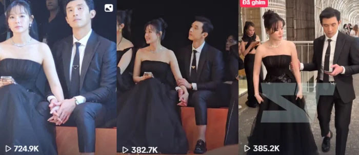 Loạt clip thân mật của vợ chồng Midu gây sốt mạng xã hội