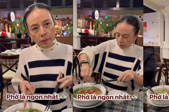 Madam Pang gật gù khen phở gà sân bay Nội Bài, muốn 'gói mang về'