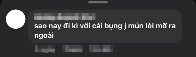 Hoàng Thùy bị chê tơi tả vì vòng eo thừa mỡ