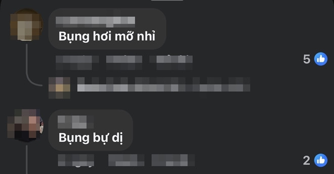 Hoàng Thùy bị chê tơi tả vì vòng eo thừa mỡ