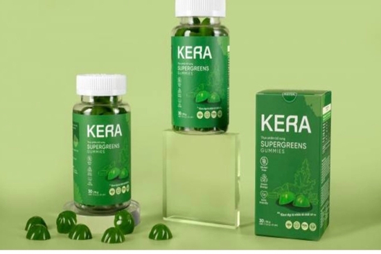 Kẹo rau Kera có chất làm thuốc xổ hàm lượng cao, đánh vào nỗi sợ của nhiều người