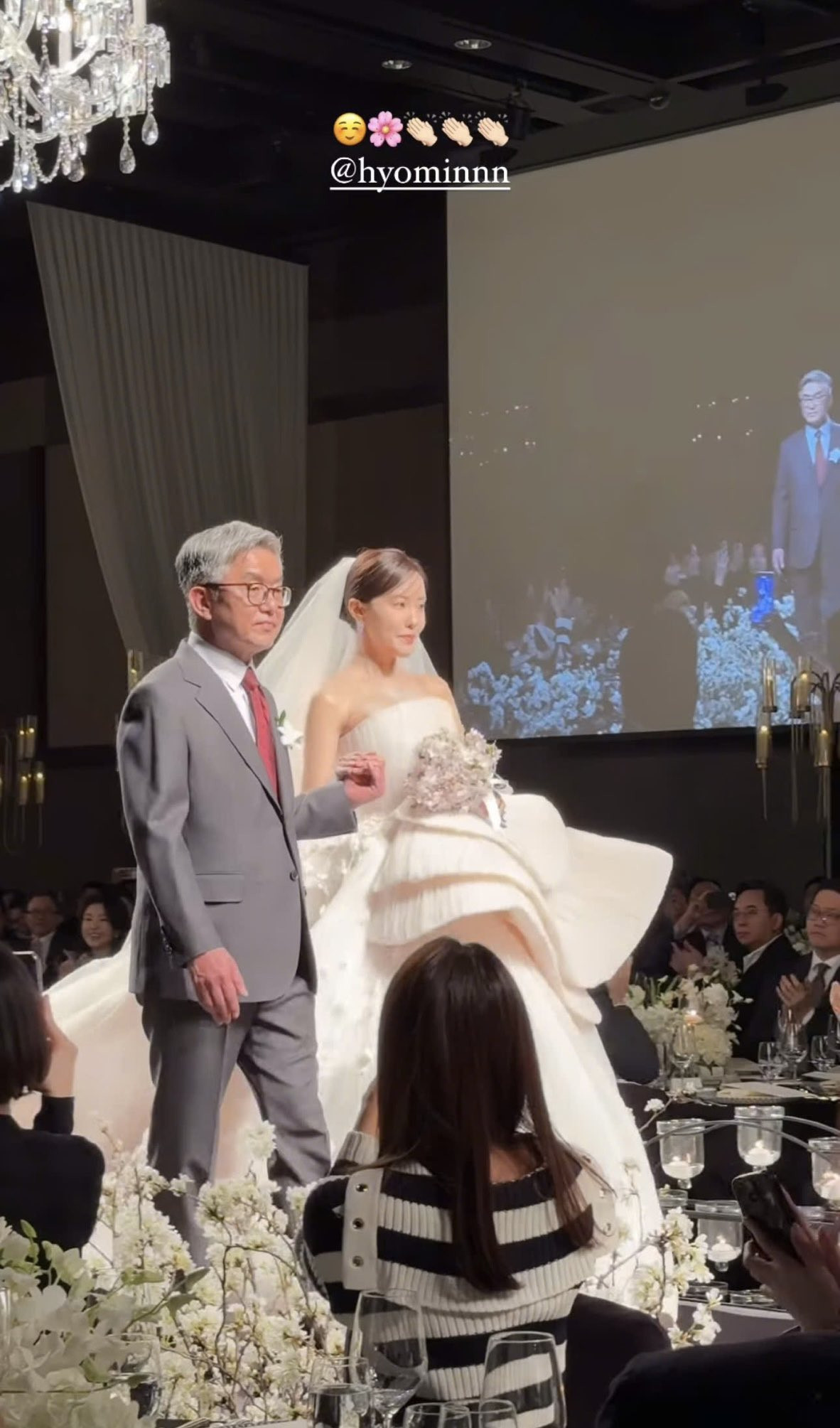 Đám cưới Hyomin (T-ara): Cô dâu xinh ngây ngất bên chú rể điển trai như tài tử, Lee Dong Wook - SNSD và cả dàn sao đình đám góp mặt- Ảnh 5.