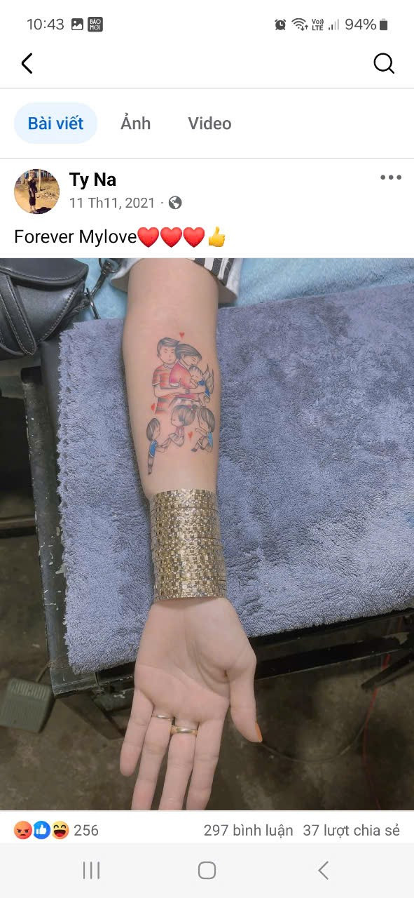 Rùng mình 'soi' hình xăm gia đình trên tay người mẹ sát hại con để trục lợi bảo hiểm ảnh 1