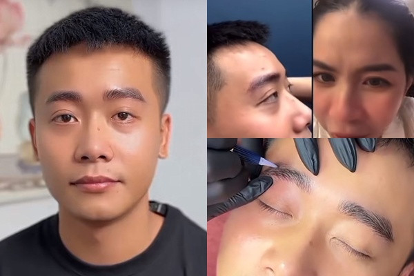 Rầm rộ clip Quang Linh Vlogs khoe làm chân mày phong thủy 85 triệu đồng