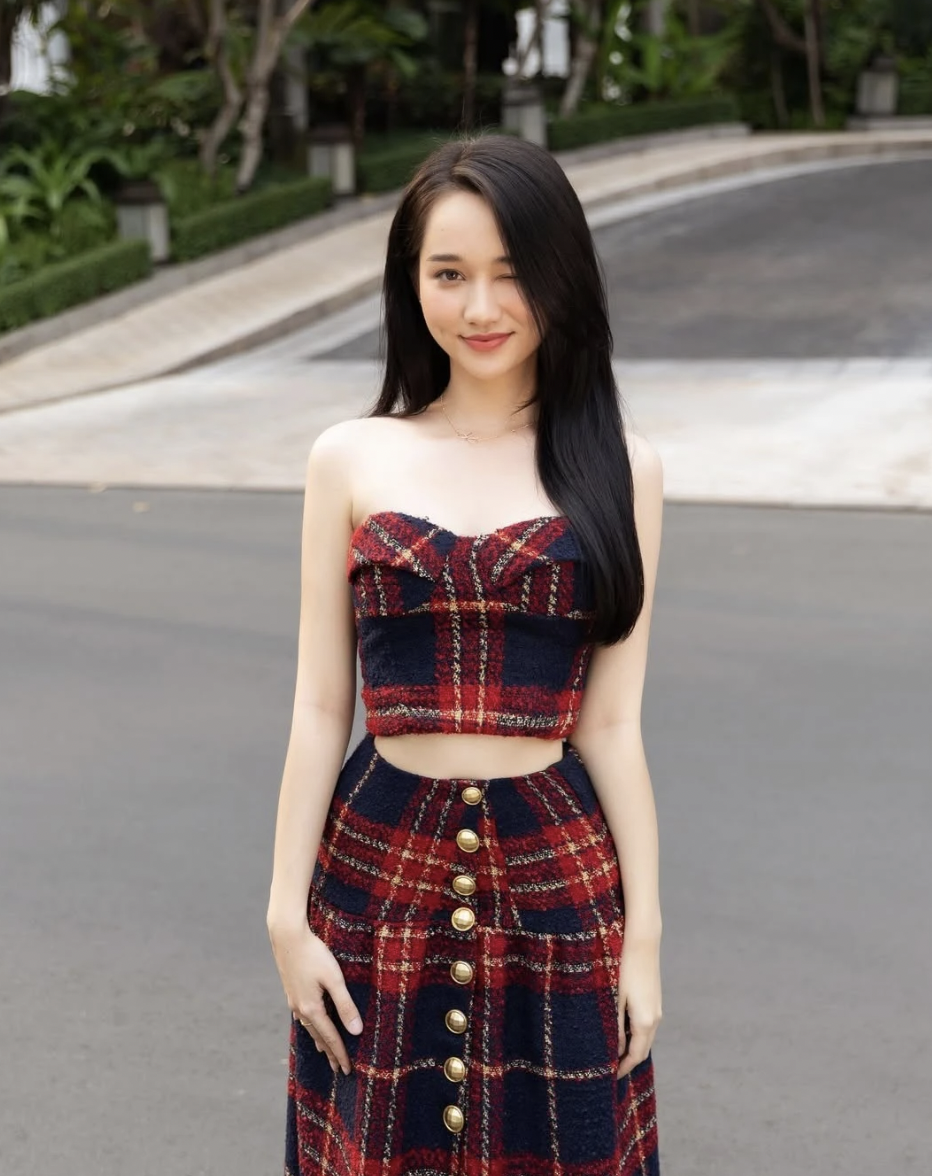 'Nàng thơ' Mắt biếc khoe sắc vóc, dung mạo sau tăng cân- Ảnh 11.