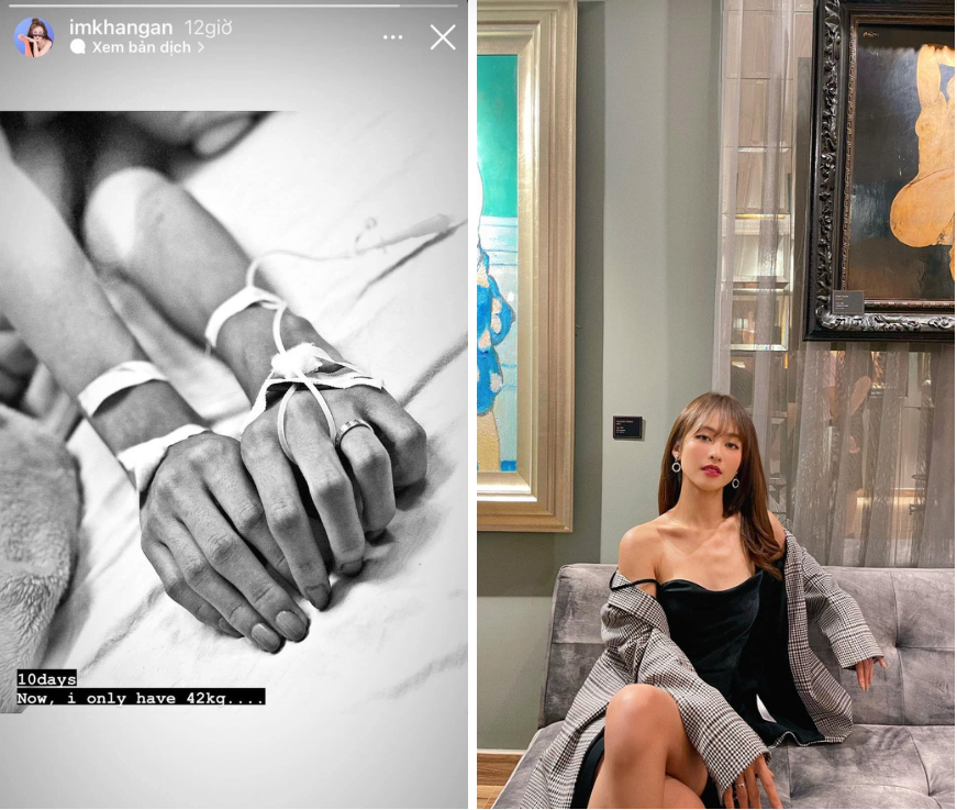 Cam thường bắt trọn sắc vóc Khả Ngân sau thời gian gầy gò liên tục nhập viện