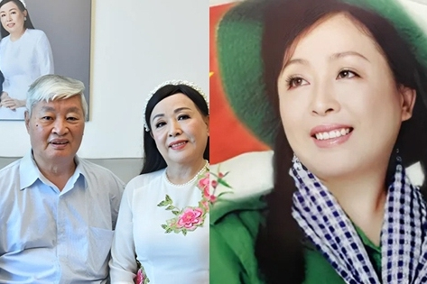 NSND quê Thái Bình là 'huyền thoại làng nhạc đỏ' có cuộc sống hạnh phúc bên chồng hơn 12 tuổi