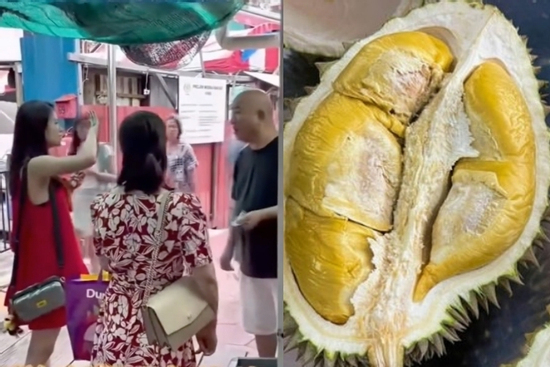 2 khách đòi hoàn tiền sau khi ăn hết quả sầu riêng, chủ quán bực tức nghe lý do