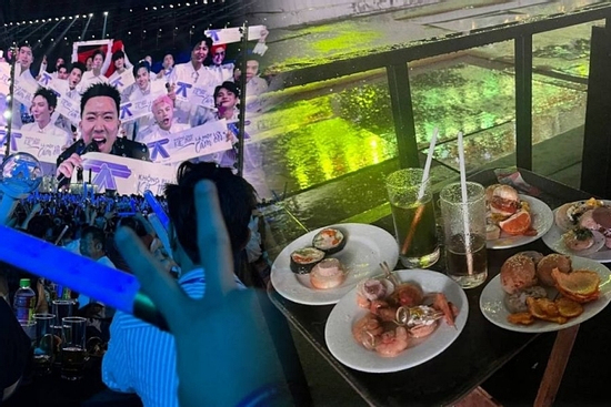 Khán giả khóc ròng vì 'đặc quyền 10 triệu' tại concert Anh Trai Say Hi dưới mưa, càng nhìn càng xót