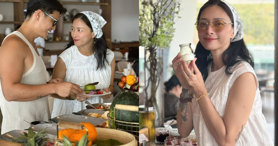 Sắc vóc đời thực của mỹ nhân Vbiz vừa thông báo mang thai ở tuổi 46