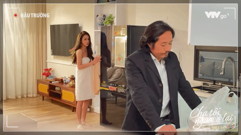Hậu trường cảnh nhạy cảm của Lương Thu Trang và bạn diễn hơn 11 tuổi Cha tôi người ở lại 1