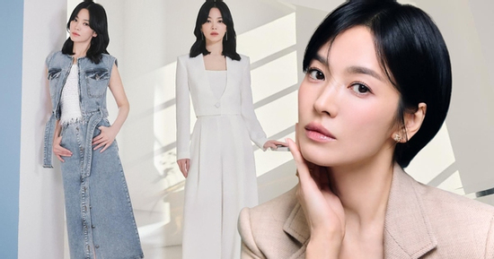 Nàng thấp bé ngoài 40 tuổi nhất định phải học 5 chiêu ăn mặc tôn dáng thanh lịch như Song Hye Kyo