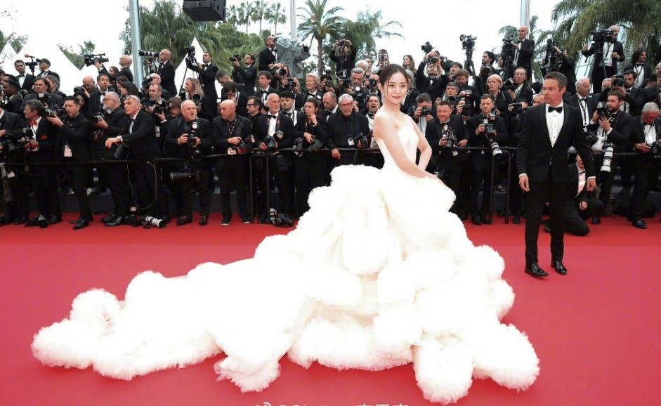 Sao Trung Quốc mặc hở bị bảo vệ mời rời khỏi thảm đỏ Cannes ảnh 5