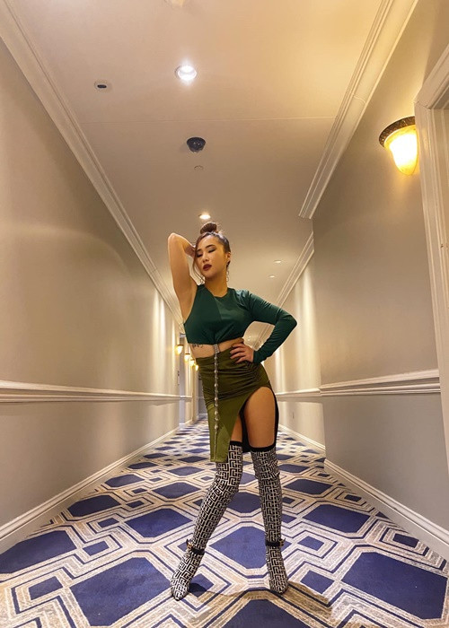 Về nước sau 5 năm ở Mỹ Hương Tràm ngày càng thay đổi khó nhận ra