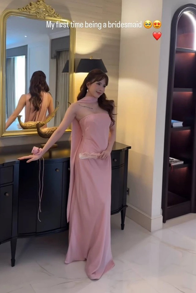 Dàn phù dâu toàn cái tên khủng trong đám cưới Hồ Quỳnh Hương