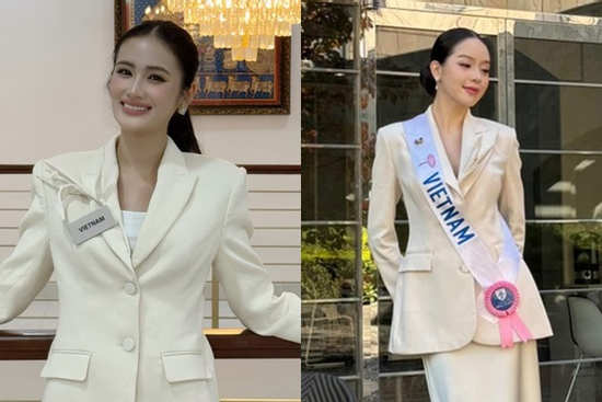 Ý Nhi bị soi 'xin vía' Thanh Thủy để đăng quang Miss World 2025?