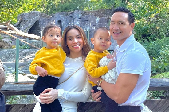 Kim Lý được lòng gia đình Hồ Ngọc Hà, từ mẹ ruột đến con riêng đều quý mến